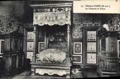 CPA Chateau d'Anet E et L La Chambre de Diane 