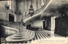 CPA Chateau d'Anet E et L Vestibule d'Entree et Grand Escalier construit par le Duc de Vendome 