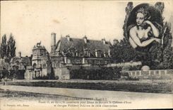 CPA Chateau d'Anet E et L Henri II en 1552 fit construite pour Diane de Poitiers le Chateau d'Anet 