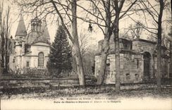 CPA Environs de Dreux Chateau d'Anet Porte de Charles le Mauvais et Abside de la chapelle 