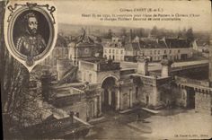 CPA Chateau d'Anet E et L Henri II en 1552 fit construite pour Diane de Poitiers le Chateau d'Anet e