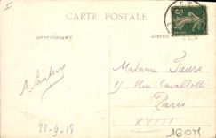 CPA Anet E et L Le Chateau Portail d'Entree 