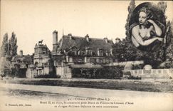 CPA Chateau d'Anet E et L Henri II en 1552 fit construite pour Diane de Poitiers le Chateau d'Anet e