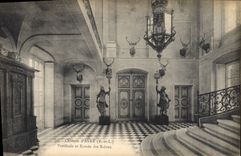 CPA Chateau d'Anet E et L Vestibule et Entree des Salons 