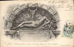 CPA Anet Chateau de Diane de Poitiers XVI siecle Imposte de la Porte Principale 