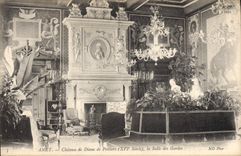 CPA Anet Chateau de Diane de Poitiers XVI siecle la Salle des Gardes 