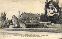 CPA Chateau d'Anet E et L Henri II en 1552 fit construite pour Diane de Politiers le Chateau d'Anet 