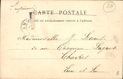 CPA Chateau d'Anet La Salle des Gardes