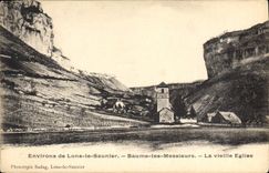 CPA Environs de Lons le Saunier Baume les Messieurs La vieille Eglise 