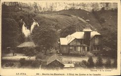 CPA Le Jura Baume les Messieurs L'Hotel des Grottes et les Cascades 
