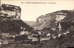 CPA Baume les Messieurs Jura Vue Generale 