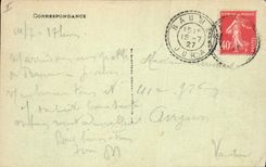 CPA Jura Touriste Roches de Baume