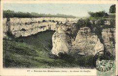 CPA Baume les Messieurs Jura Au dessus du Gouffre 