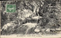 CPA Gemenos Saint Pons La Source 