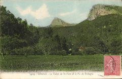 CPA Gemenos Le Vallon de St Pons et le Pic de Bretagne 