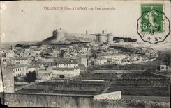 CPA Villeneuve les Avignon Vue generale 