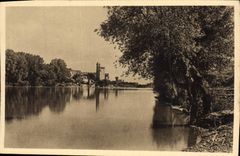 CPA Villeneuve les Avignon Gard Le Rhone et la Tour de Philippe le Bel 