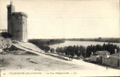CPA Villeneuve les Avignon La Tour Philippe le Bel 