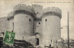 CPA Villeneuve les Avignon Le Fort Saint Andre 