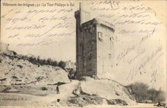CPA Villeneuve les Avignon La Tour Philippe le Bel 