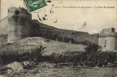 CPA Villeneuve les Avignon Le Fort St Andre 