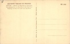 CPA Toulon Sentier du Mourllon au Cap Brun 