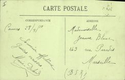 CPA L'Esterel Corniche d'Or Calange du Petit Caneiret 