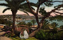 CPA Bandol s Mer Vue generale prise du Beau Rivage 