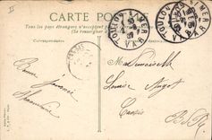 CPA Tamaris Entree du Chateau Michel Pacha