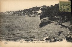 CPA Toulon Cap Brun Vue sur le Mourillon 