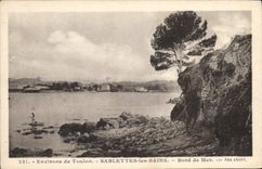 CPA Environs de Toulon Sablettes les Bains Bord de Mer 