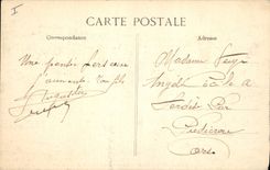 CPA Tamaris sur Mer Entree du Chateau du Michel Pacha