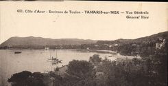 CPA Cote d'Azur Environs de Toulon Tamaris sur Mer Vue Generale 