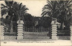 CPA Tamaris sur Mer Entree du Chateau Michel Pacha 