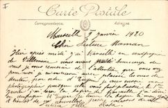 CPA Mourillon Vue vers le Cap Brun 