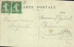 CPA La Sainte Baume Interieur de la Grotte 