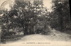 CPA Montrieux Route de la Chartreuse 