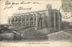 CPA Saint Maximin Var La Basilique 