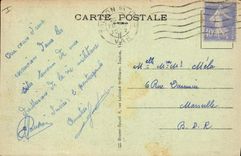 CPA La Seyne sur Mer Rochers des Deux Freres aux Sablettes