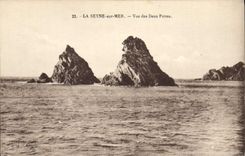 CPA La Seyne sur Mer Vue des Deux Freres 