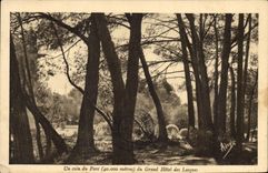 CPA Un coin du Parc du Grand Hotel des Lecques 