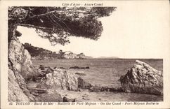 CPA Toulon Bord de Mer Batterie de Port Mejean 