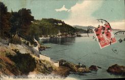 CPA Le Mourillon Vue vers le Cap Brun 