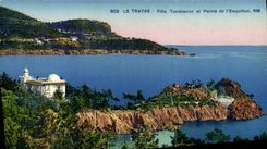 CPA Le Trayas Vlla Tunisienne et Pointe de l'Esquillon 