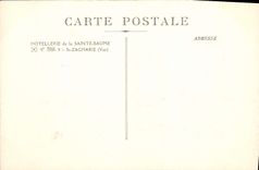 CPA Saint Baume Basilique de Saint Maximin Interieur de la Crypte 