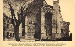 CPA St Maximin la Ste Baume Facade principale de la Basilique La plus sublime expression 