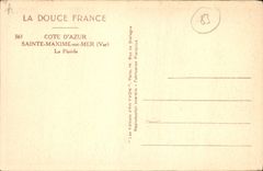 CPA Cote d'Azur Sainte Maxime sur Mer Var La Pinede