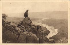 CPA Le Verdon a sa sortie des Gorges pres du Village d'Aiguines Var 