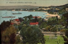 CPA Panorama de Tamaris et Manteau 