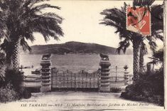 CPA Tamaris sur Mer Le Manteau Interieur des Jardins de Michel Pacha 